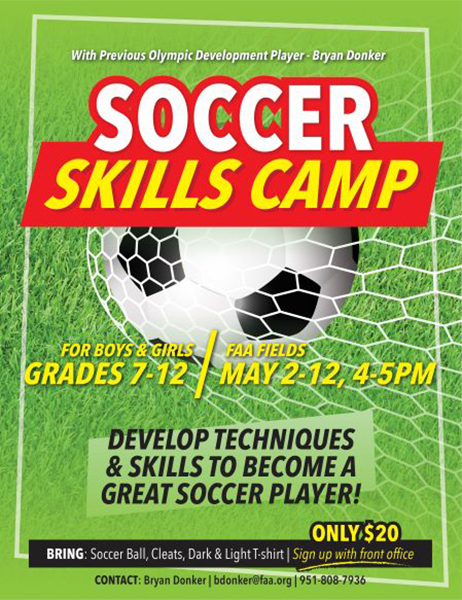 Soccer Skills Camp